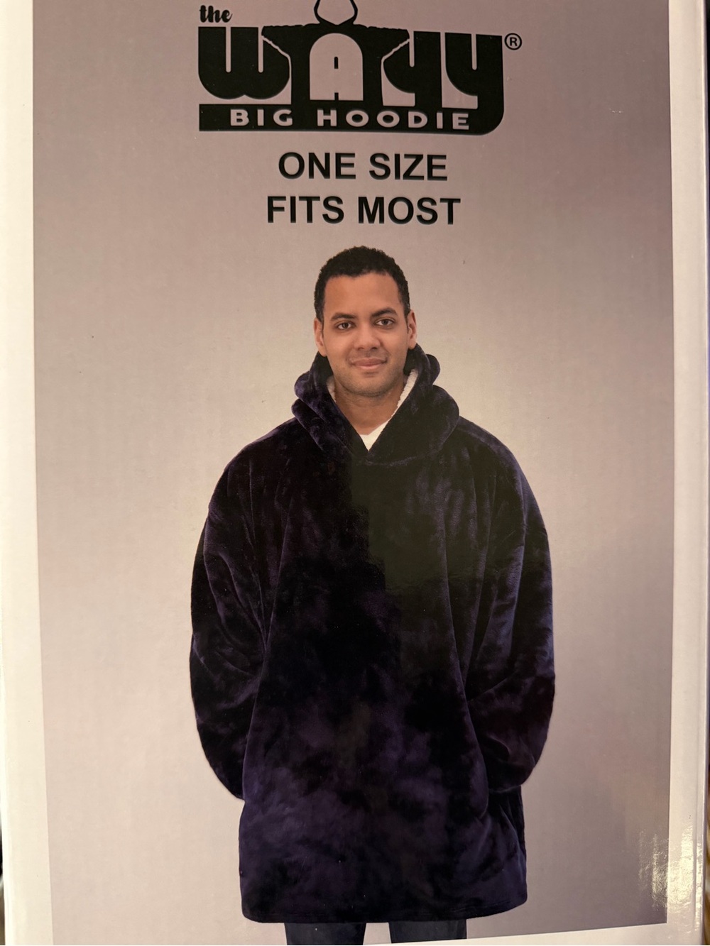 The Wayy Big Hoodie Navy